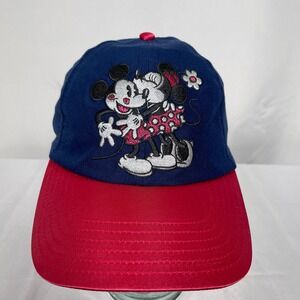 Disney Parks Mickey Minnie Mouse Embroidered Baseball Cap Adult 55-59cm NWT